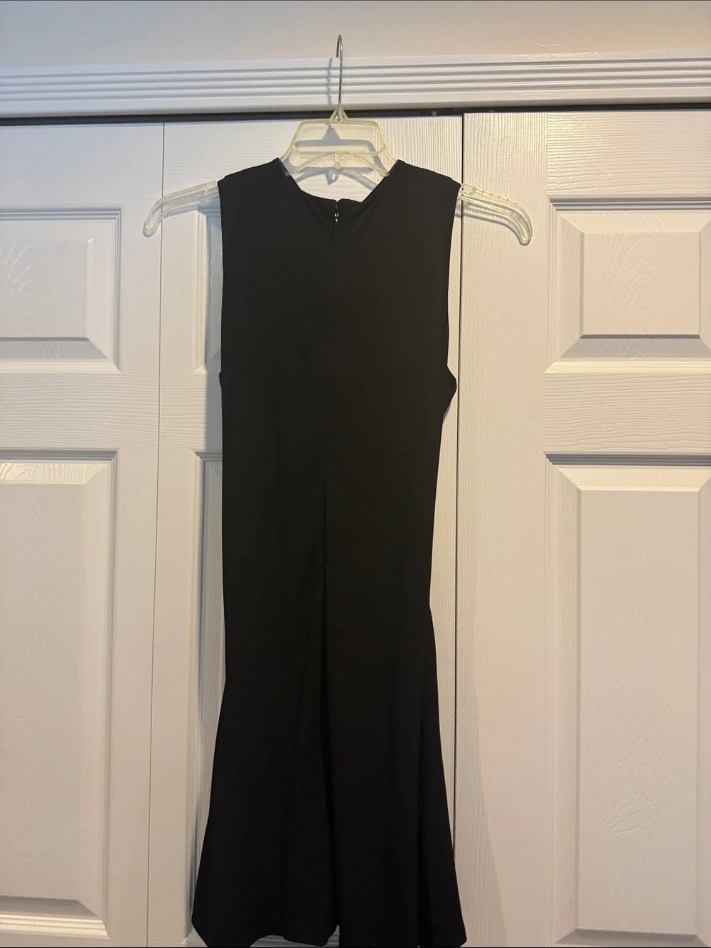 Michael Kors Black Sleeveless Maxi Dress with Twisted Front